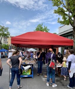 Photos of our DGWW Kazoo Making Booth